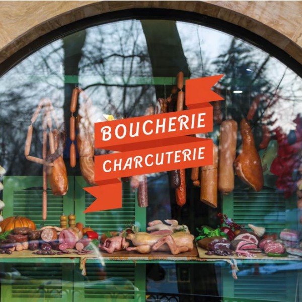 stickers boucherie charcuterie