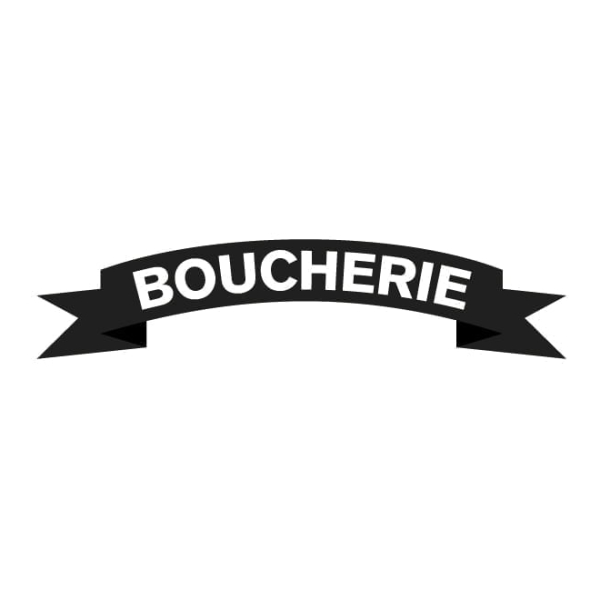 stickers vitrine boucherie