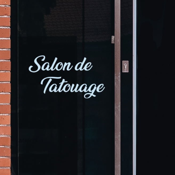 Sticker Salon de Tatouage