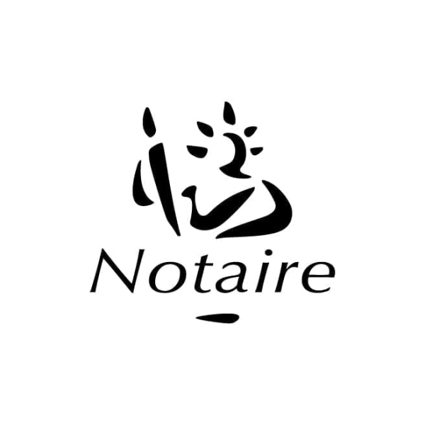 Sticker logo notaire