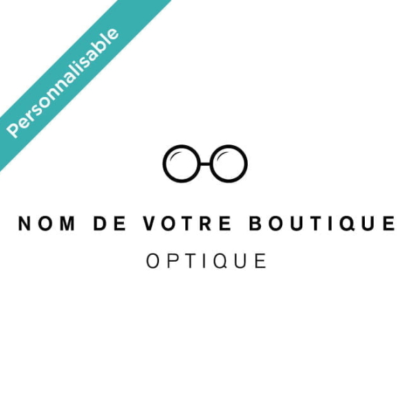 Stickers personnalisable opticien