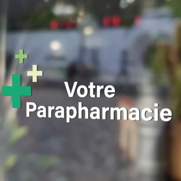Stickers vitrine parapharmacie