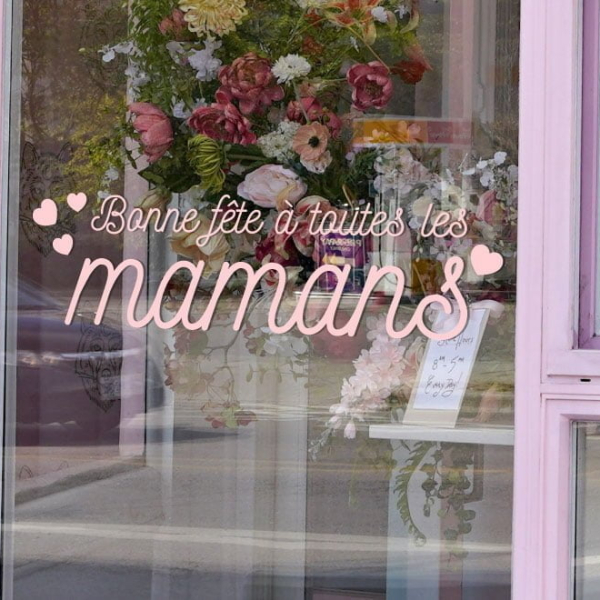 Stickers bonne fête maman