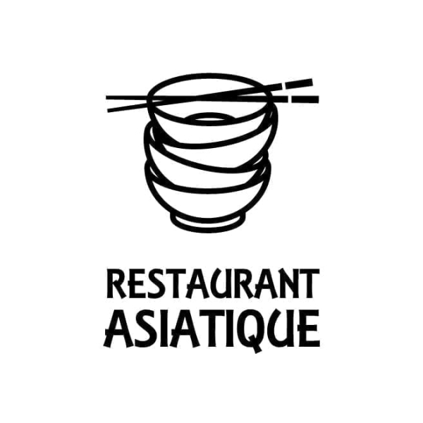Stickers restaurant asiatique