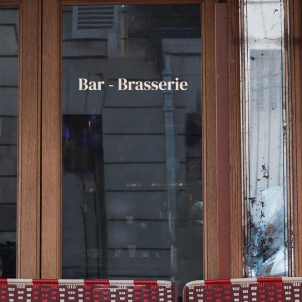 Stickers bar brasserie