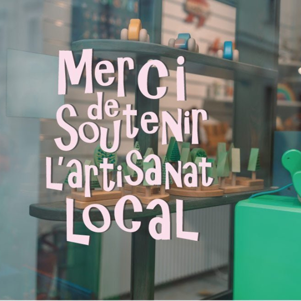 Stickers logo artisanat local