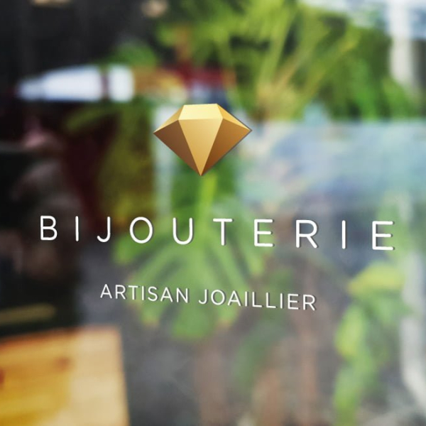 stickers bijouterie vitrine