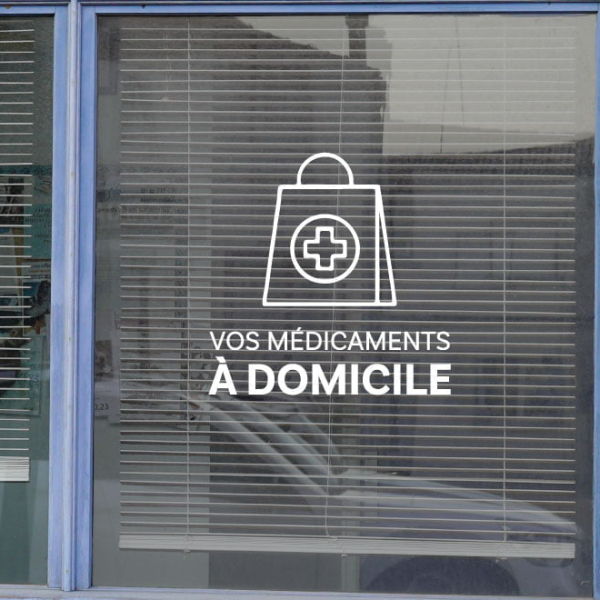 Stickers pharmacie livraison