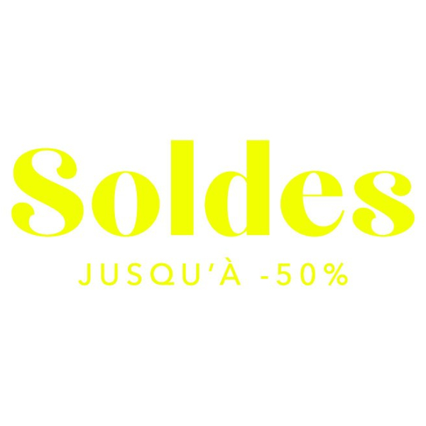Décoration adhésive Soldes fluo