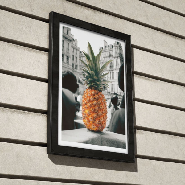 Affiche décoration ananas