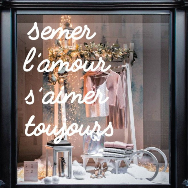 Sticker phrase romantique