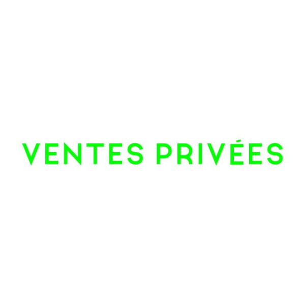 Sticker ventes privées fluo