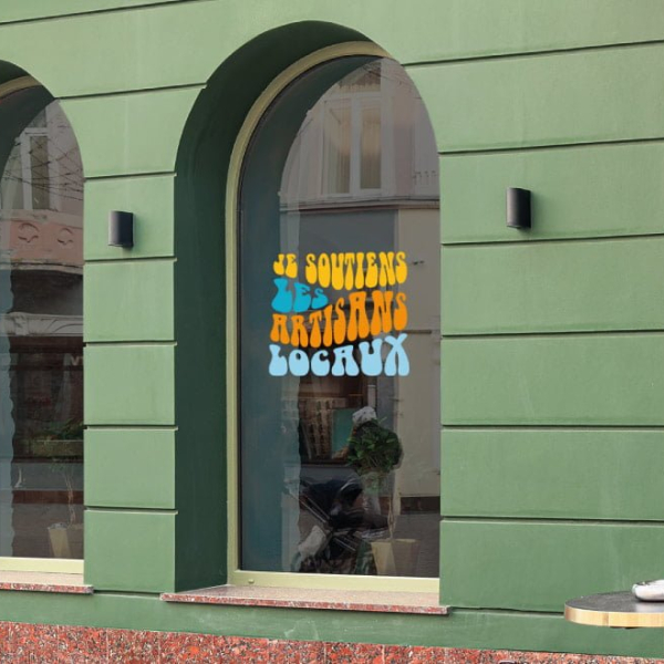 Sticker artisans locaux