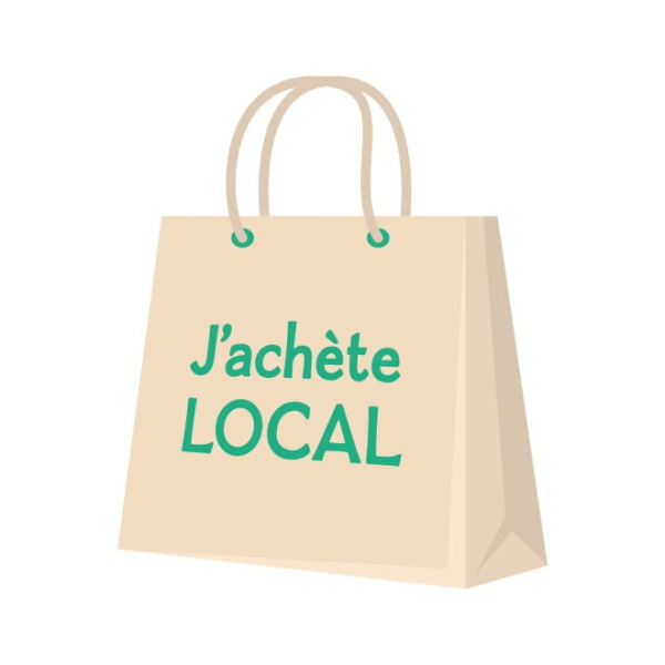 Sticker j'achète local