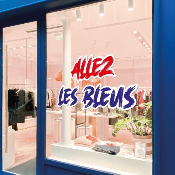 Sticker Allez les bleus
