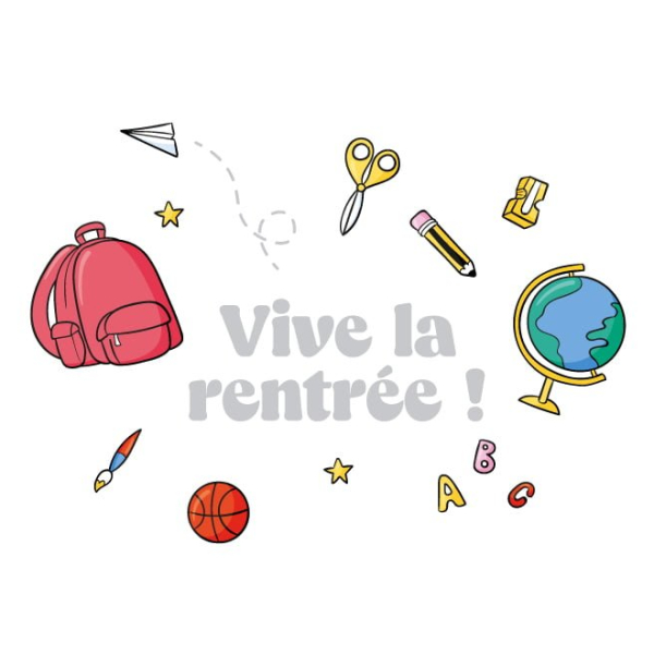 stickers rentrée des classes