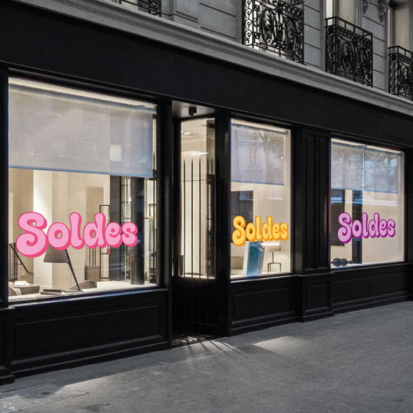Sticker soldes coloré SO109