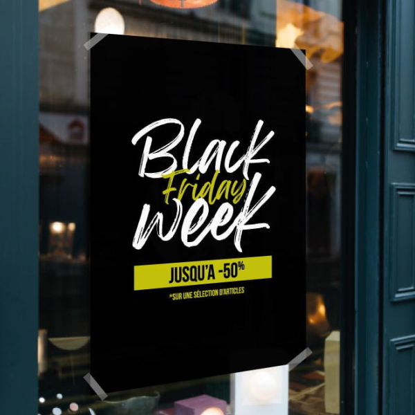 Affiche Black Friday week