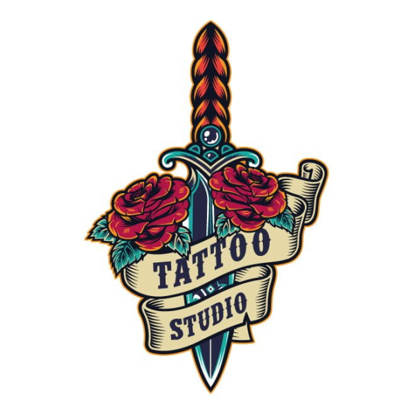 stickers tattoo shop