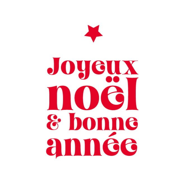 sticker noël vitrine
