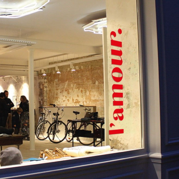 stickers saint valentin vitrine