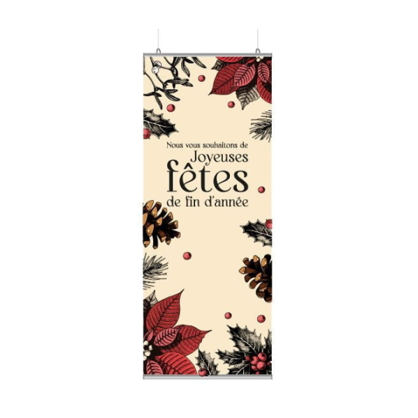 Affiche joyeuses fêtes