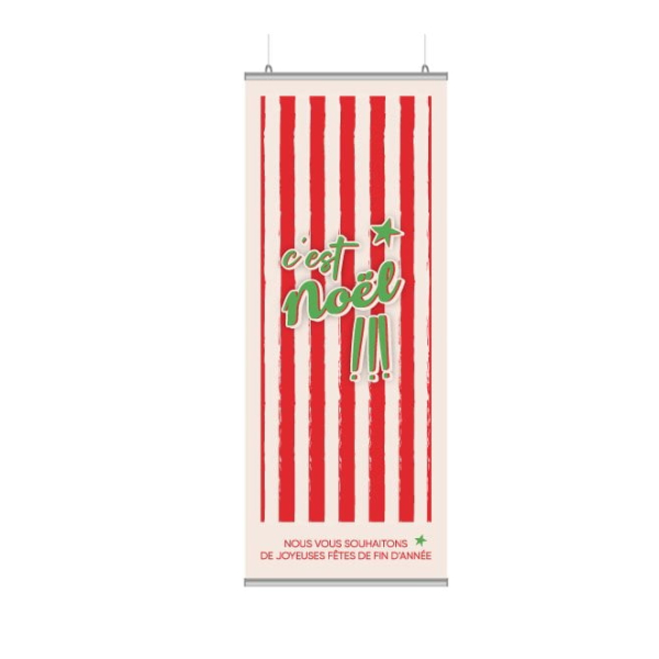 affiche fête de noël