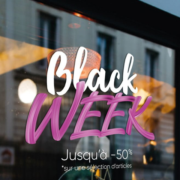 Stickers black week