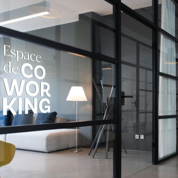 Stickers espace de coworking