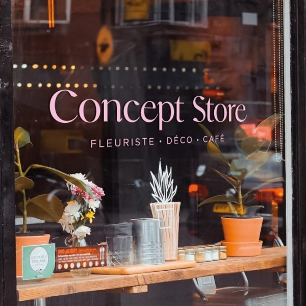 Stickers concept store personnalisable