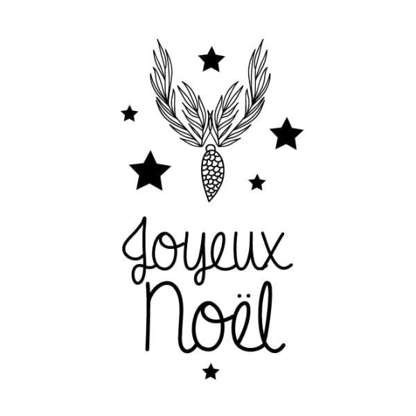 Stickers noël étoile
