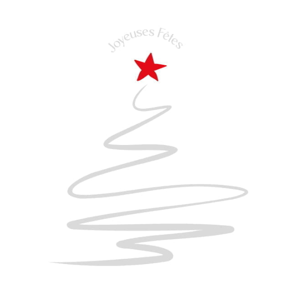 autocollant sapin de noel vitrine