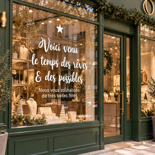 sticker fin d'année, temps des rêves