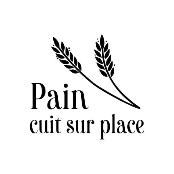 Sticker Pain cuit sur place pour boulangerie
