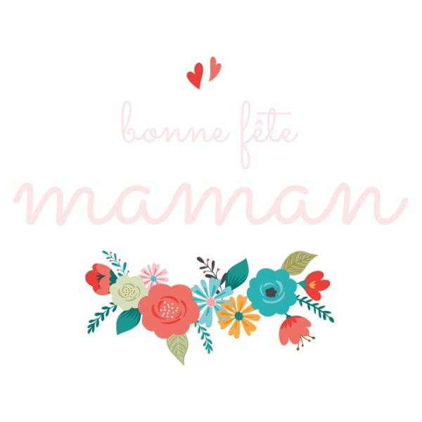 Sticker bonne fête maman
