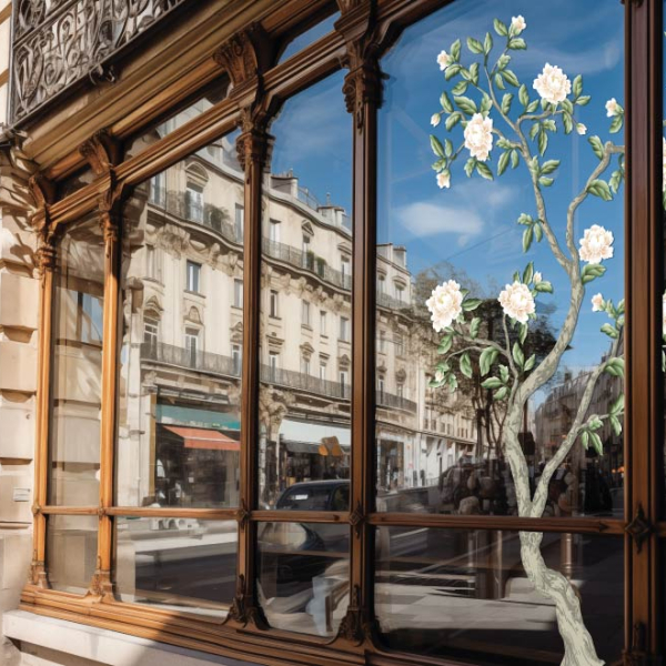 Arbres Fleuris pour Décoration de Vitrine