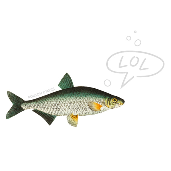 Sticker poisson d'avril lol