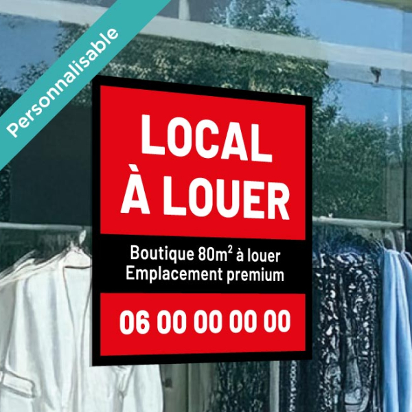 Annonce vitrine location