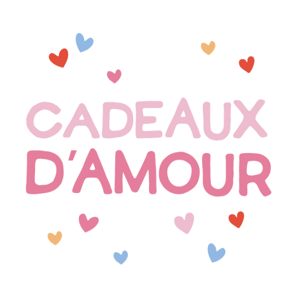 Sticker vitrine Cadeaux D'amour