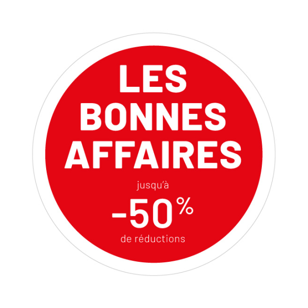 Sticker Les bonnes affaires PM038