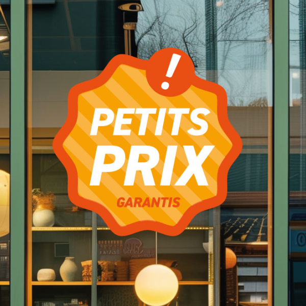 Sticker Petits Prix garantis