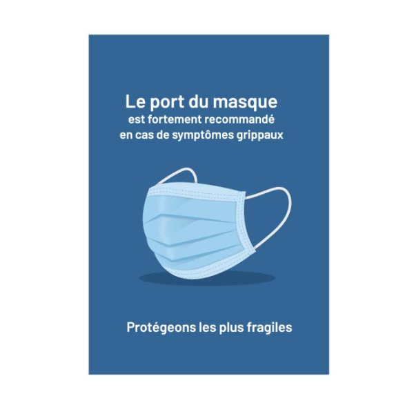 Affiche port du masque
