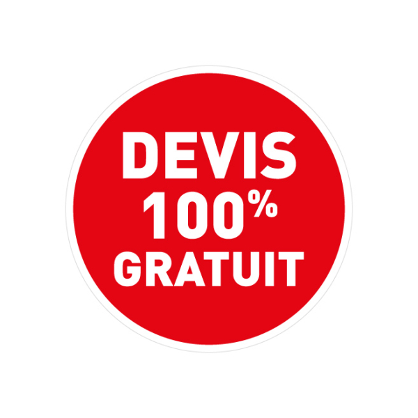 Sticker signalétique devis gratuit SI053